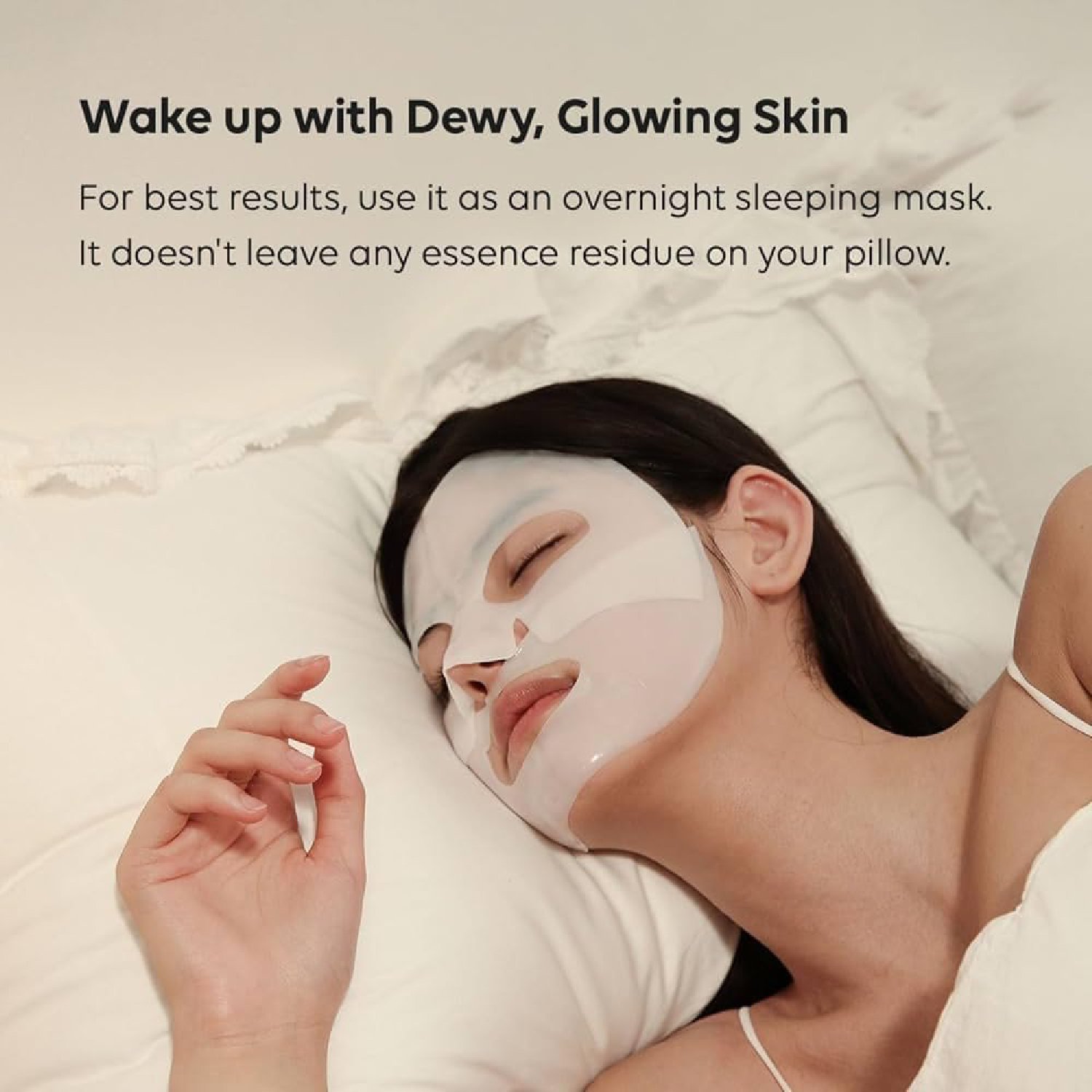 skinpop-Overnight Korean Glass Skin Face Mask With Real Deep Bio-Collagen-relax